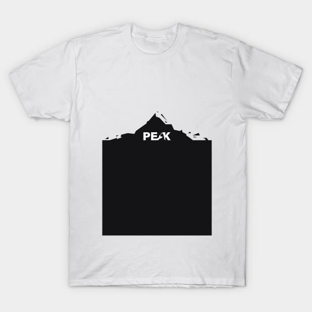 Peak T-Shirt by ultraluxe